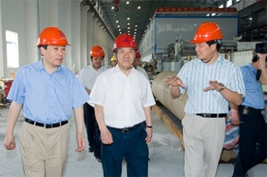 2007年5月25日，時(shí)任全國政協(xié)常委、經(jīng)濟(jì)委員會(huì)副主任、中國包裝聯(lián)合會(huì)會(huì)長石萬鵬一行來公司視察